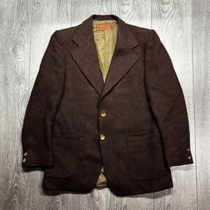 Vintage 1970s Wool Yves Saint Laurent Disney French Tailored Blazer Rare